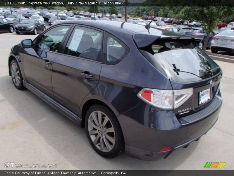 Dark Gray Metallic / Carbon Black 2010 Subaru Impreza WRX Wagon