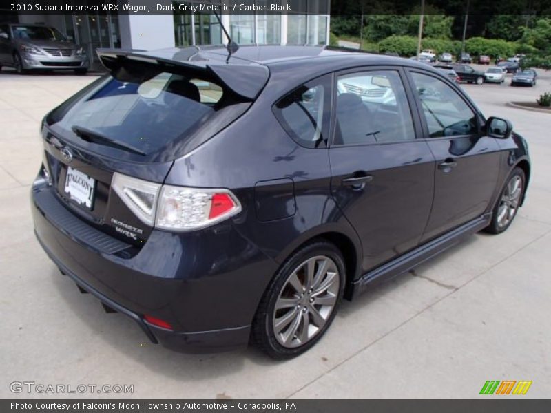Dark Gray Metallic / Carbon Black 2010 Subaru Impreza WRX Wagon