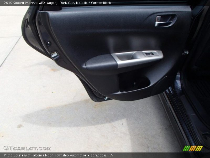 Dark Gray Metallic / Carbon Black 2010 Subaru Impreza WRX Wagon