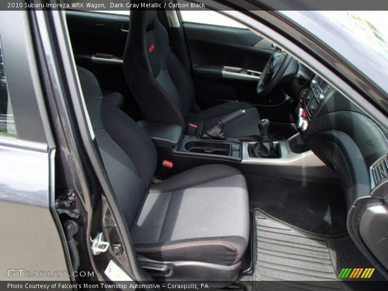 Dark Gray Metallic / Carbon Black 2010 Subaru Impreza WRX Wagon