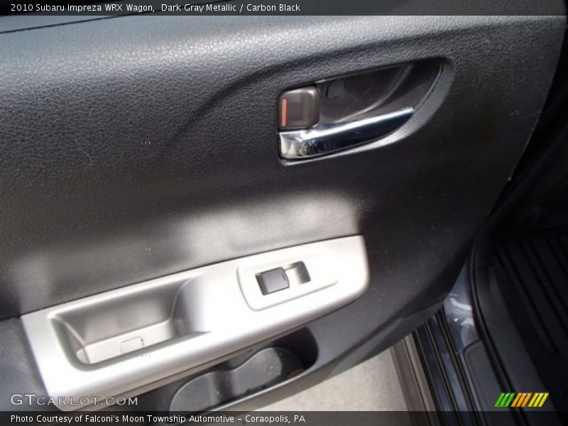 Dark Gray Metallic / Carbon Black 2010 Subaru Impreza WRX Wagon
