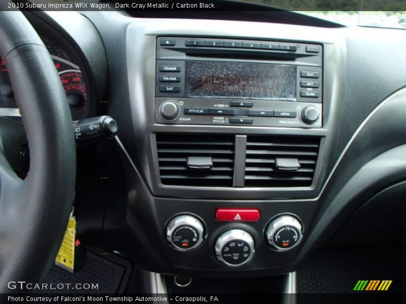 Dark Gray Metallic / Carbon Black 2010 Subaru Impreza WRX Wagon