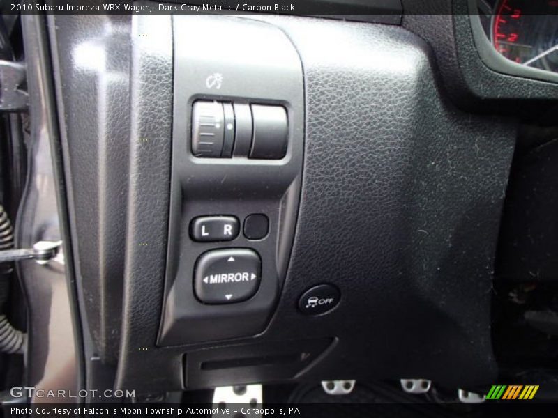 Dark Gray Metallic / Carbon Black 2010 Subaru Impreza WRX Wagon
