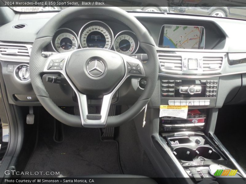 Black / Black 2014 Mercedes-Benz E 350 Sport Sedan