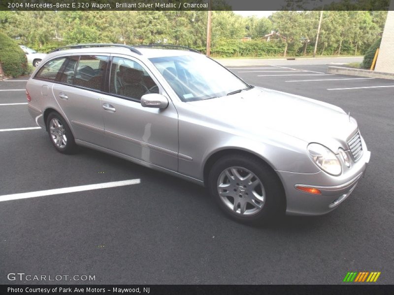 Brilliant Silver Metallic / Charcoal 2004 Mercedes-Benz E 320 Wagon