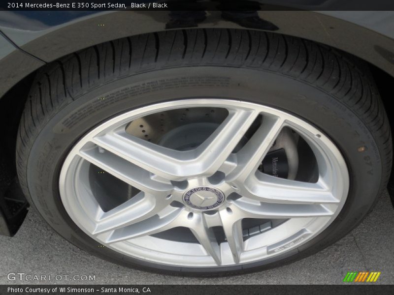 Black / Black 2014 Mercedes-Benz E 350 Sport Sedan