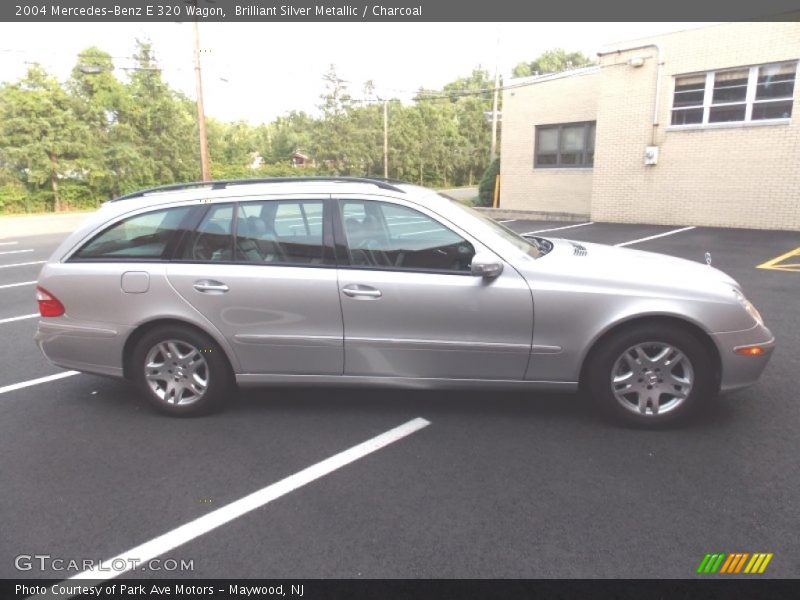 Brilliant Silver Metallic / Charcoal 2004 Mercedes-Benz E 320 Wagon