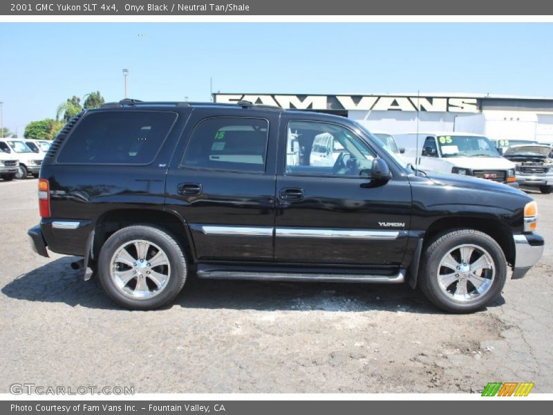 Onyx Black / Neutral Tan/Shale 2001 GMC Yukon SLT 4x4