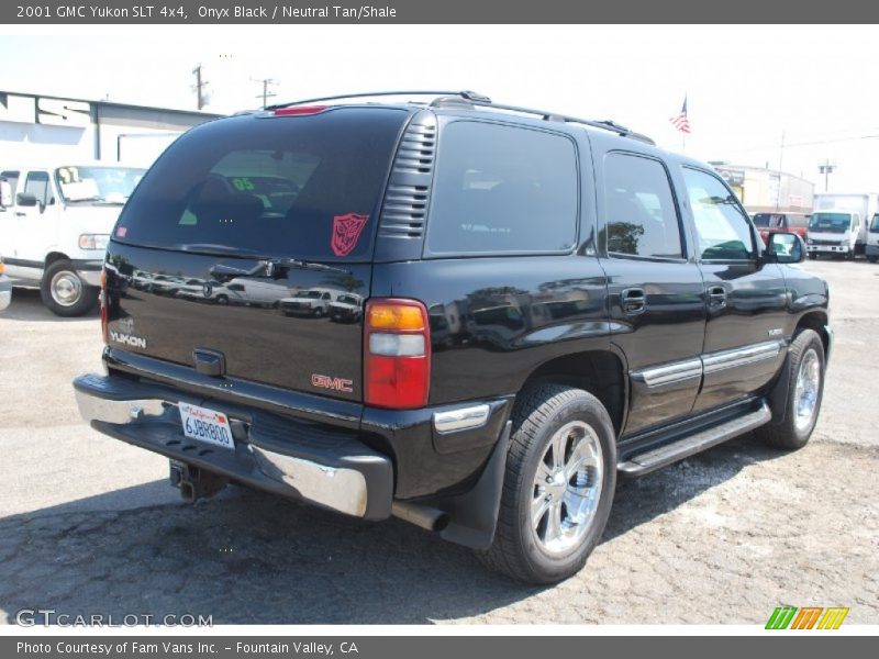 Onyx Black / Neutral Tan/Shale 2001 GMC Yukon SLT 4x4