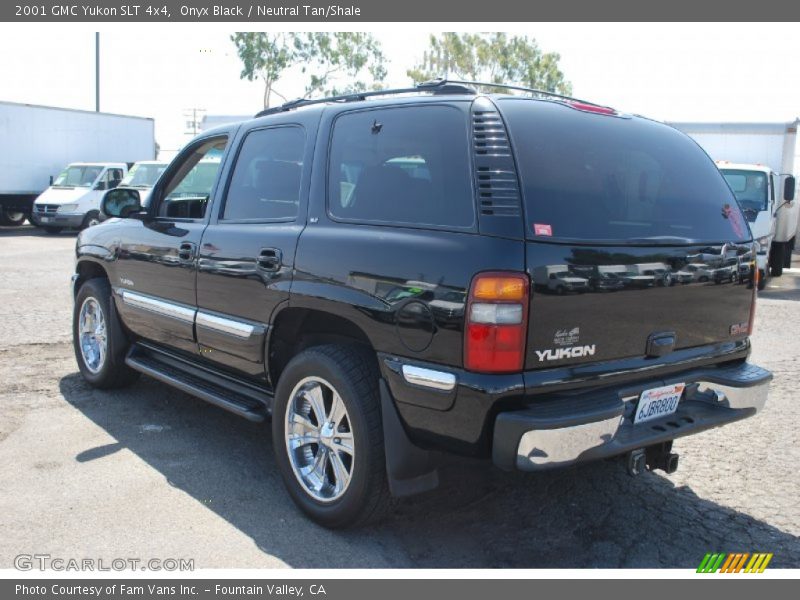 Onyx Black / Neutral Tan/Shale 2001 GMC Yukon SLT 4x4