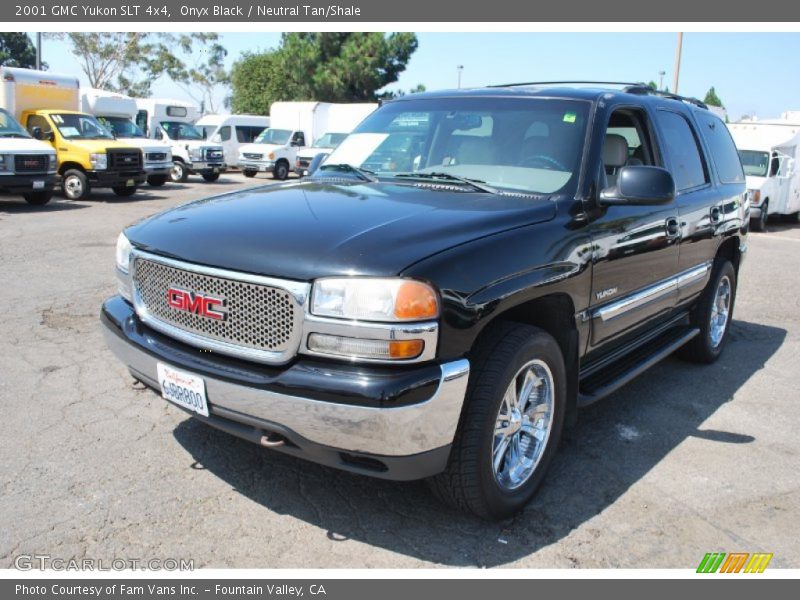 Onyx Black / Neutral Tan/Shale 2001 GMC Yukon SLT 4x4