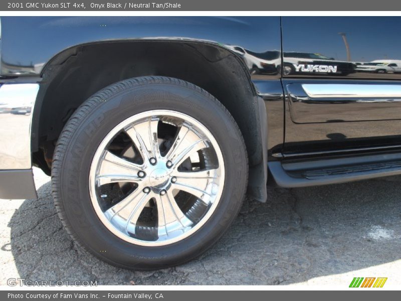 Onyx Black / Neutral Tan/Shale 2001 GMC Yukon SLT 4x4