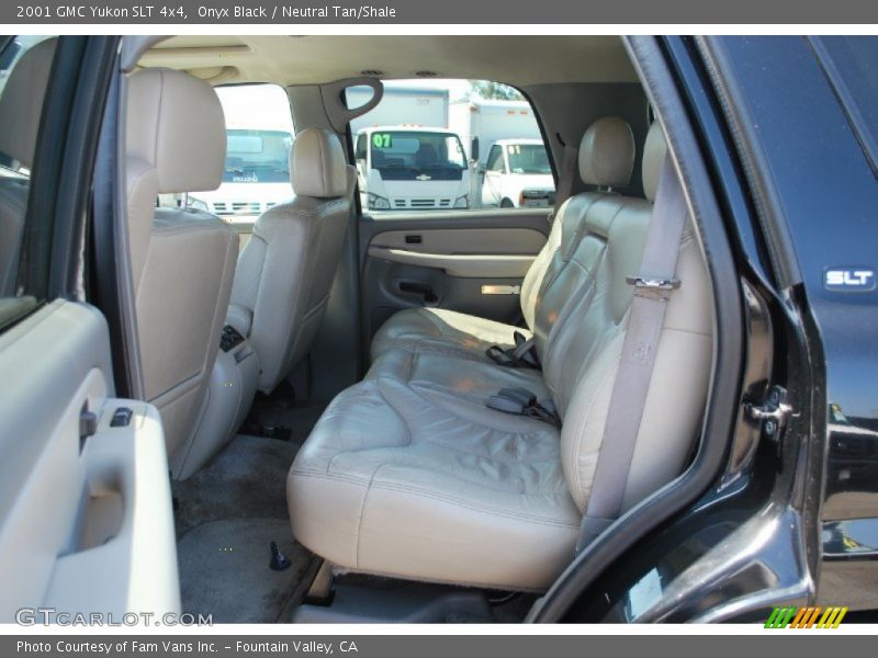 Onyx Black / Neutral Tan/Shale 2001 GMC Yukon SLT 4x4