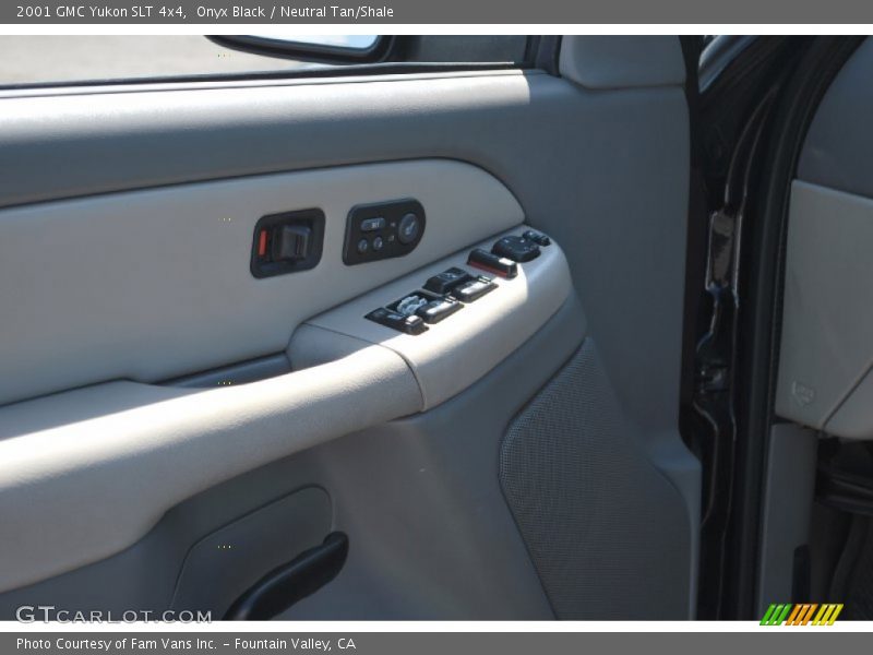 Onyx Black / Neutral Tan/Shale 2001 GMC Yukon SLT 4x4