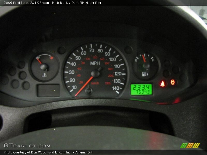 Pitch Black / Dark Flint/Light Flint 2006 Ford Focus ZX4 S Sedan