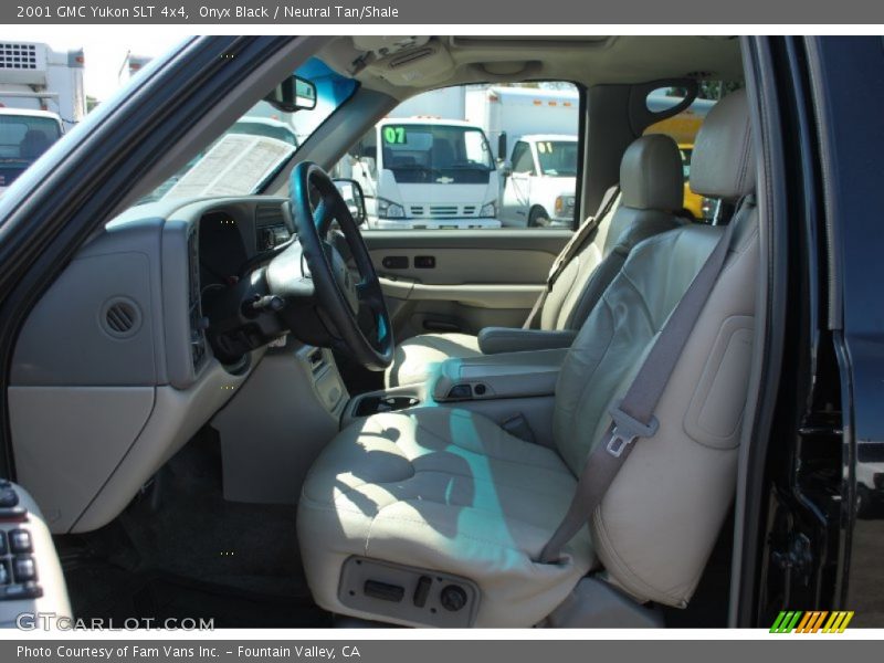 Onyx Black / Neutral Tan/Shale 2001 GMC Yukon SLT 4x4