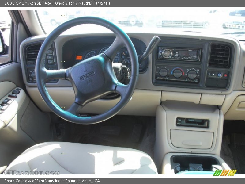 Onyx Black / Neutral Tan/Shale 2001 GMC Yukon SLT 4x4