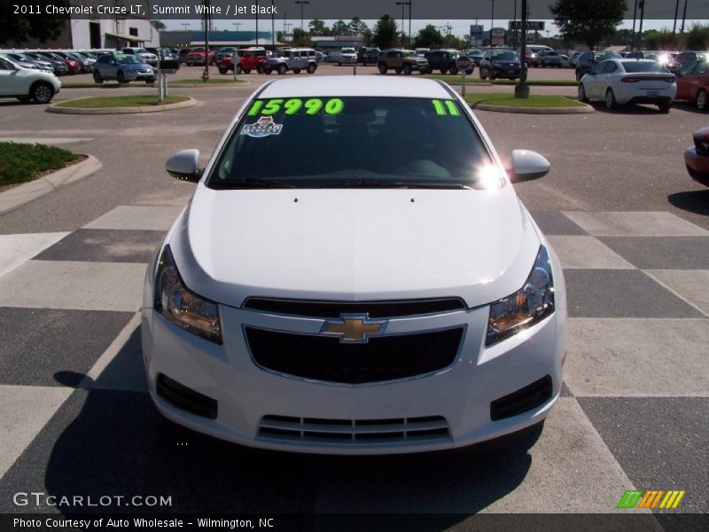 Summit White / Jet Black 2011 Chevrolet Cruze LT
