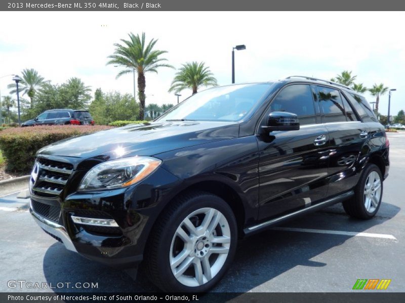 Black / Black 2013 Mercedes-Benz ML 350 4Matic