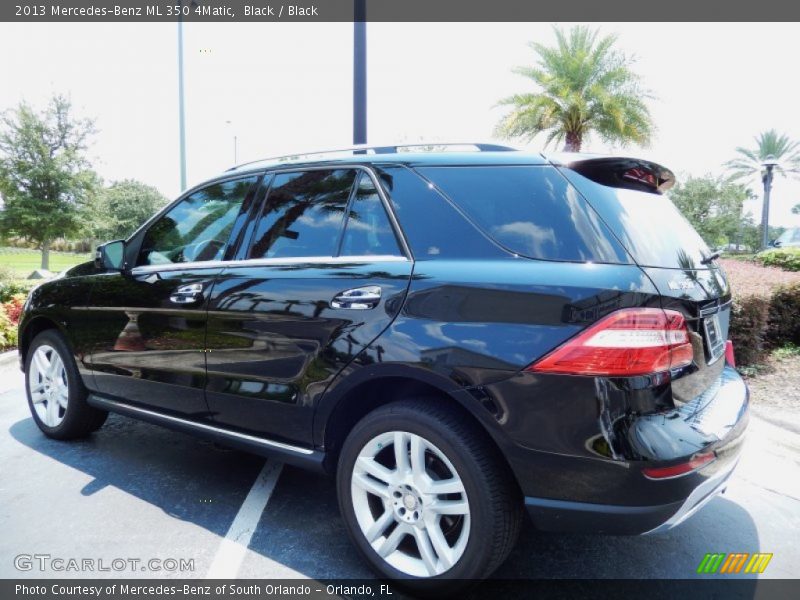 Black / Black 2013 Mercedes-Benz ML 350 4Matic