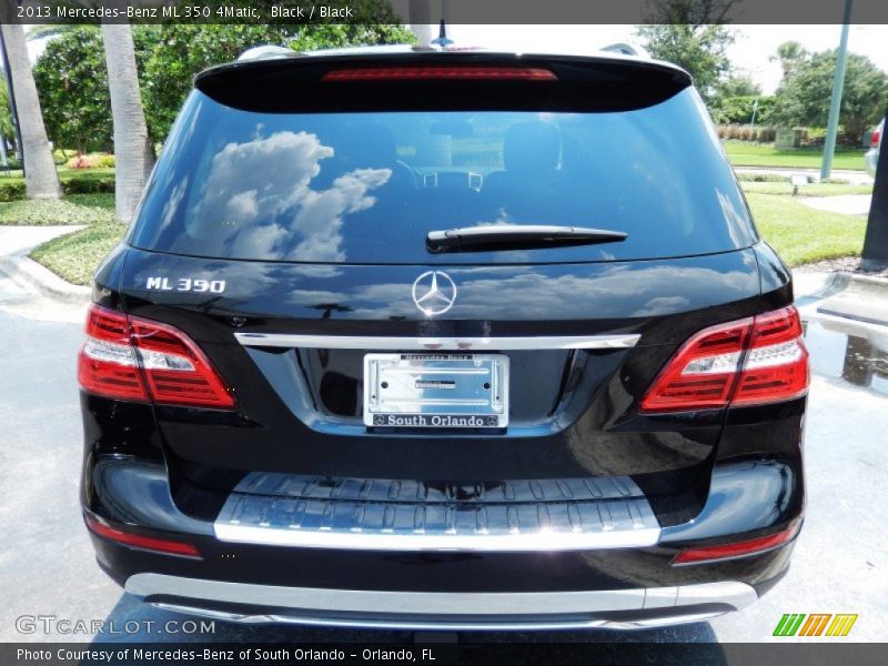Black / Black 2013 Mercedes-Benz ML 350 4Matic