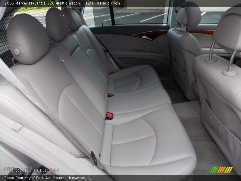 Rear Seat of 2005 E 320 4Matic Wagon