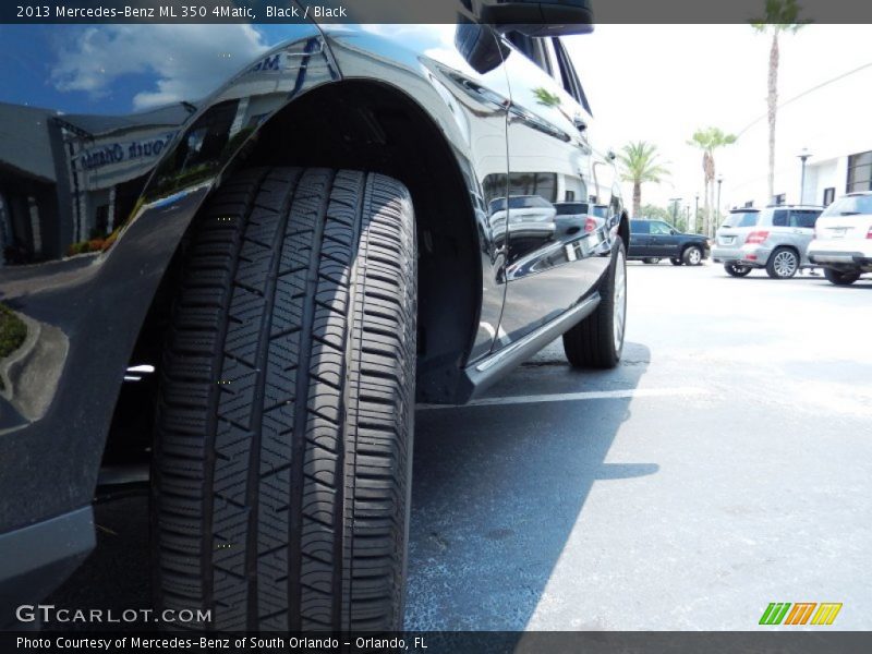 Black / Black 2013 Mercedes-Benz ML 350 4Matic