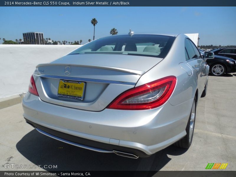 Iridium Silver Metallic / Ash/Black 2014 Mercedes-Benz CLS 550 Coupe