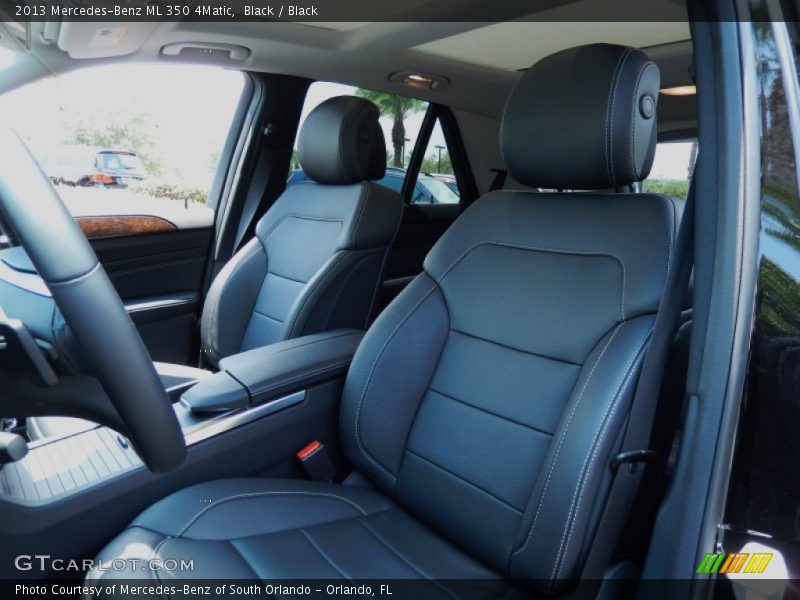 Black / Black 2013 Mercedes-Benz ML 350 4Matic