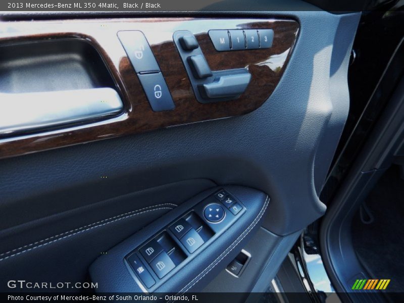 Black / Black 2013 Mercedes-Benz ML 350 4Matic