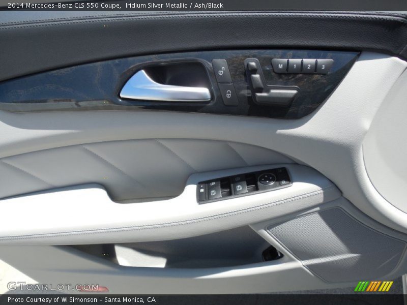 Iridium Silver Metallic / Ash/Black 2014 Mercedes-Benz CLS 550 Coupe