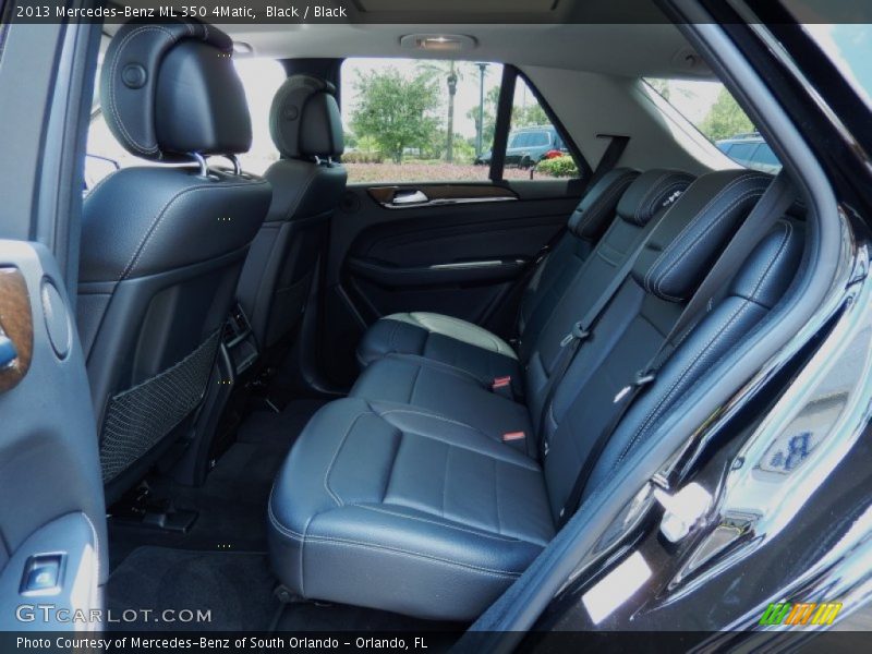 Black / Black 2013 Mercedes-Benz ML 350 4Matic