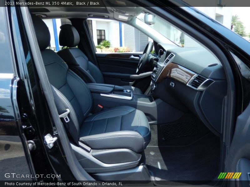 Black / Black 2013 Mercedes-Benz ML 350 4Matic