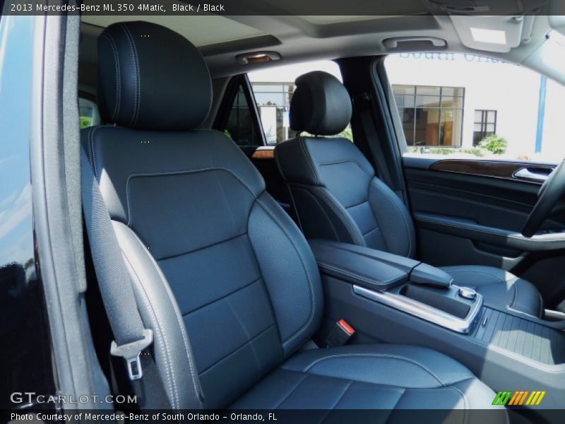 Black / Black 2013 Mercedes-Benz ML 350 4Matic