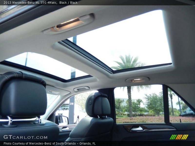 Black / Black 2013 Mercedes-Benz ML 350 4Matic