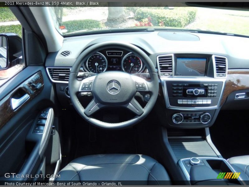 Black / Black 2013 Mercedes-Benz ML 350 4Matic