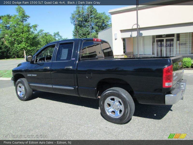 Black / Dark Slate Gray 2002 Dodge Ram 1500 SLT Quad Cab 4x4