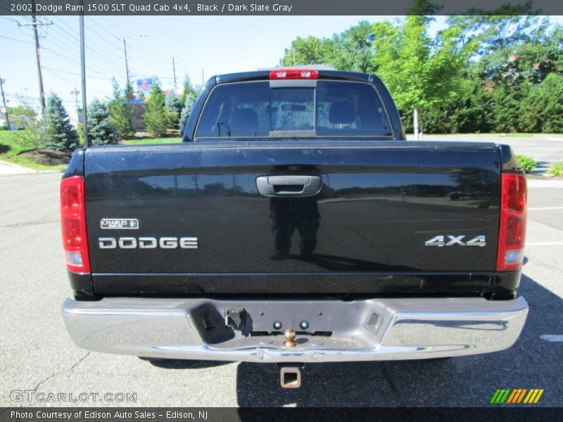 Black / Dark Slate Gray 2002 Dodge Ram 1500 SLT Quad Cab 4x4