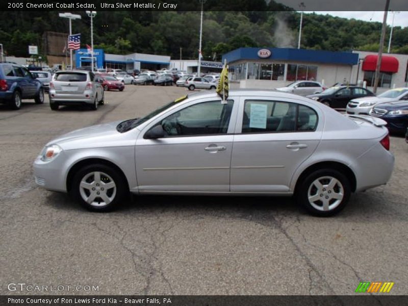 Ultra Silver Metallic / Gray 2005 Chevrolet Cobalt Sedan