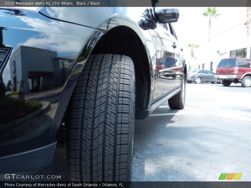 Black / Black 2010 Mercedes-Benz ML 350 4Matic