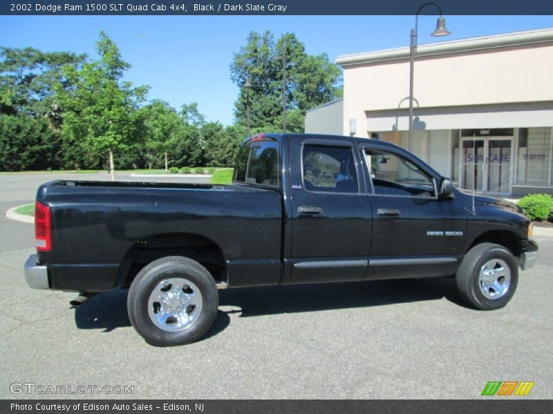 Black / Dark Slate Gray 2002 Dodge Ram 1500 SLT Quad Cab 4x4