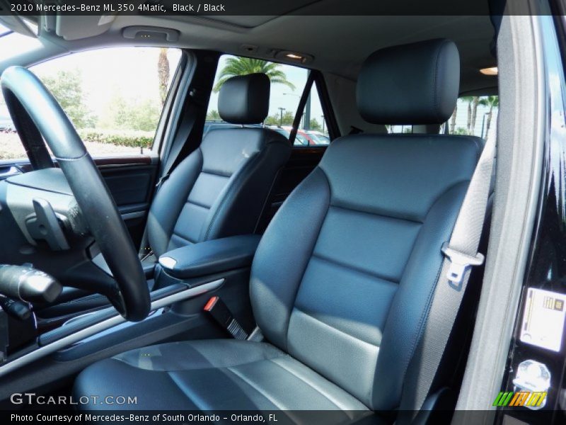 Black / Black 2010 Mercedes-Benz ML 350 4Matic
