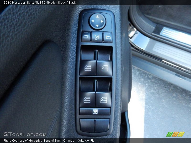 Black / Black 2010 Mercedes-Benz ML 350 4Matic