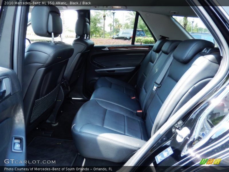 Black / Black 2010 Mercedes-Benz ML 350 4Matic