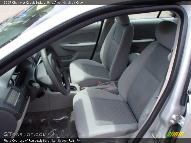 Ultra Silver Metallic / Gray 2005 Chevrolet Cobalt Sedan