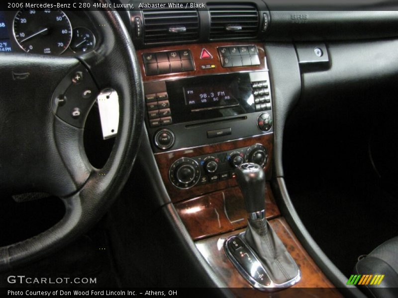 Alabaster White / Black 2006 Mercedes-Benz C 280 4Matic Luxury