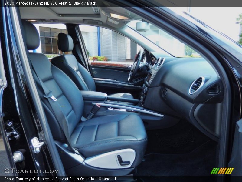 Black / Black 2010 Mercedes-Benz ML 350 4Matic