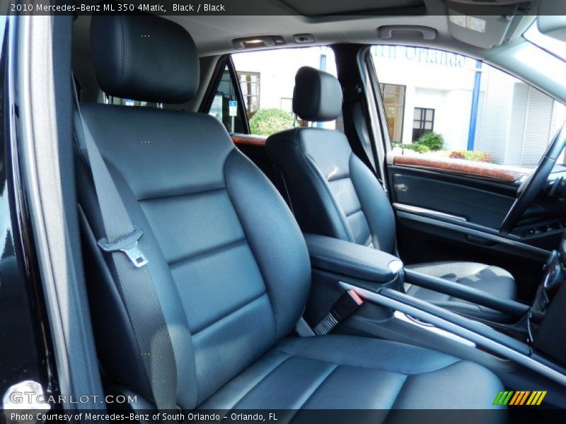 Black / Black 2010 Mercedes-Benz ML 350 4Matic
