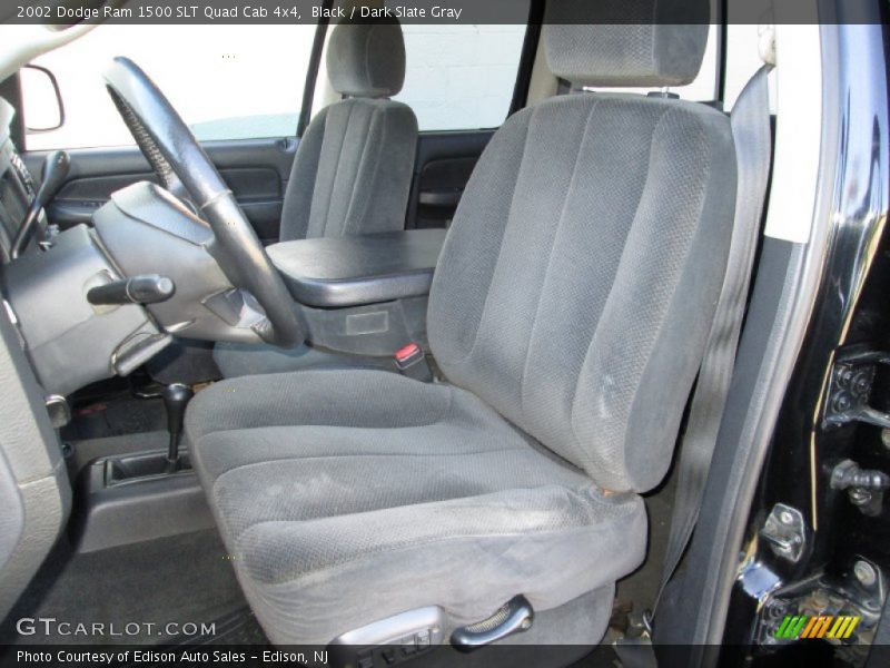 Black / Dark Slate Gray 2002 Dodge Ram 1500 SLT Quad Cab 4x4