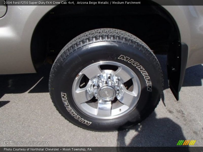 Arizona Beige Metallic / Medium Parchment 2004 Ford F250 Super Duty FX4 Crew Cab 4x4